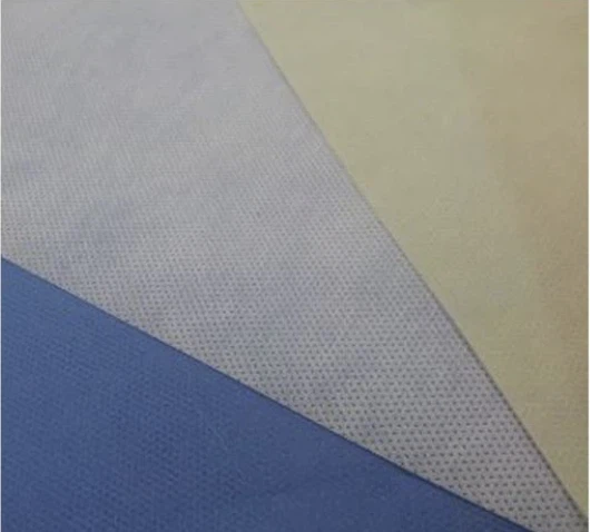 Meka bijela boja Meka SMMS polipropilenska hidrofobna netkana manžetna za noge u industriji netkanih materijala za izradu jednokratnih proizvoda od pelena za bebe za odrasle