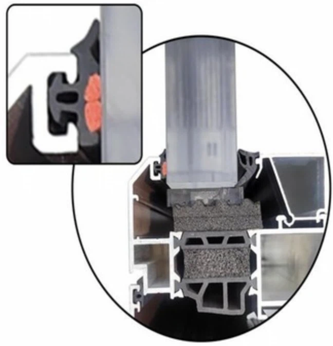 Brtve za prozore i vrata, hidrofilna ko{0}} ekstrudirana gumena brtva